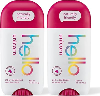 Deodorant hello unicorn without aluminum, deodorant with natural perfume for women, deodorant for children girls, safe for children, deodorant for women, dermatologically tested, pack of 2.. Experience convenient online shopping on DIAYTAR Nigeria — wide selection and affordable delivery.