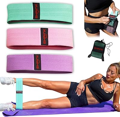 Set of 3 strips of resistance in retractable fabric strips of female loop buttocks.. DIAYTAR NIGERIA: Your trusted partner for affordable online shopping with reliable delivery timeframes.