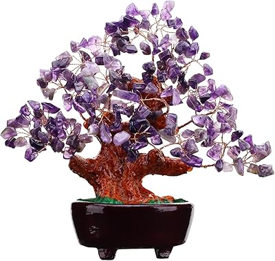 7 -inch purple crystal silver tree in precious natural amethyst quartz.. Quick delivery. Quality products. Great deals. That’s DIAYTAR Nigeria.