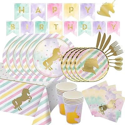 107 pieces of sufficient disposable unicorn party supplies for 12 decorations.. DIAYTAR NIGERIA combines affordability, variety, and convenience with nationwide delivery services.
