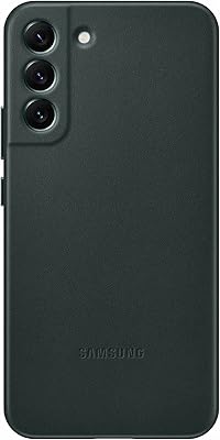 Samsung S22+ green official leather cover.. DIAYTAR NIGERIA: Bringing quality products to your doorstep at prices that won't break the bank.