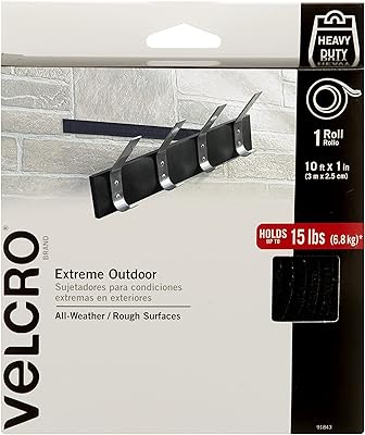 Velcro brand - Upper industrial resistance for outside | Robust, superior support force on rough surfaces 10 'x 1 "91843.. DIAYTAR NIGERIA: Where shopping is affordable, selection is vast, and delivery is always reliable.