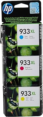 HP 933XL - Cyan, Magenta and Yellow ink cartridge game.. Get more for less on DIAYTAR Nigeria — Nigeria’s favorite e-commerce platform.