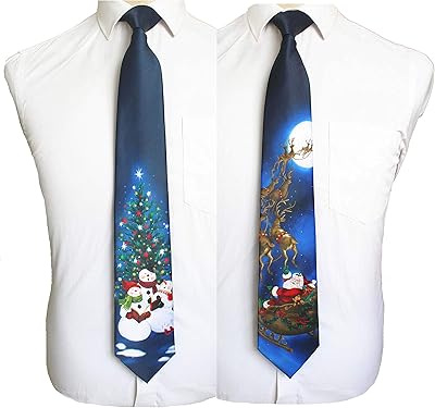 Gusleson High quality Christmas tie for men's sweet snow festival men.. Make shopping fun and stress-free with DIAYTAR Nigeria.