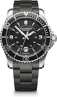Quartz watch for men Victorinox, black/black, one size, 241698, black, one size.. DIAYTAR NIGERIA: Revolutionizing how Nigerians shop with affordable prices and prompt delivery services.