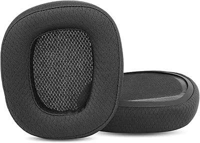 Replacement ear cushions compatible with Logitech wireless ear cover G935 G635 G933 G633 G633 (fabric ear cushions).. DIAYTAR NIGERIA: Revolutionizing how Nigerians shop with affordable prices and prompt delivery services.