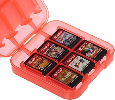 Transport case for Nintendo Switch Amazonbasics - Red game.. Discover why thousands choose DIAYTAR NIGERIA for affordable products delivered in less than a week.