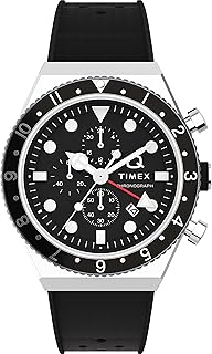 Chronograph Watch for Men's Quartz with Rubber Bracelet Tw2V7000000, Black, Black.. Shop the future with DIAYTAR NIGERIA - thousands of products, unbeatable prices, delivery within a week.