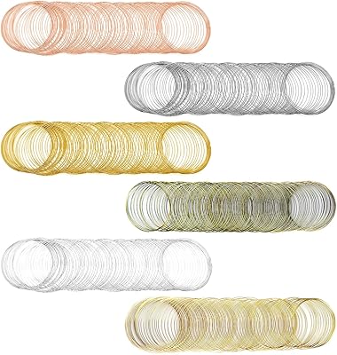 Shape memory 600 loops for the manufacture of bracelets, memory pearl wire, jewelry wire, steel memory bracelet for the manufacture of jewelry, artistic creation supplies, bracelet, necklace.. DIAYTAR NIGERIA: Where every purchase is affordable and delivery is always within a week.