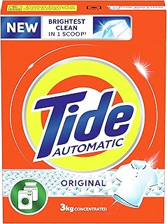 Detergent in Powder Original Perfume Tide Automatic - Front and higher load - 3 kg.. DIAYTAR NIGERIA makes quality accessible to all with our affordable prices and quick delivery service.