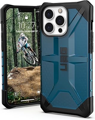 Urban Armor Gear shell for iPhone 13 Pro by UAG, durable, light, fine, shock -resistant mallard shell, transparent plasma protective shell for 6.1 inch screen.. DIAYTAR NIGERIA brings online shopping to every Nigerian with affordable prices and reliable shipping.