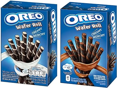Oreo Oreo waffle varieties pack (set of 2) | Chocolate (1.9 oz) - vanilla (1.9 oz).. DIAYTAR NIGERIA delivers what you want at prices you'll love, all within 5-8 days nationwide.