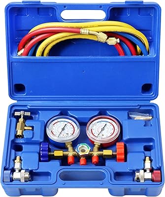 Adafirst Gauge Gauge Kit AC Kit of 3 -way refrigerants for car refrigerant.. DIAYTAR NIGERIA: Where thousands of products meet affordable prices and reliable 5-8 day delivery.