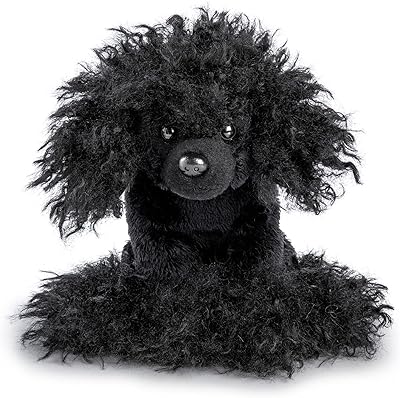 Demdaco Poodle Black Dog 6 x 5 Inch Polyester Soft Flush Pouffle Looch.. Shop smarter, not harder with DIAYTAR NIGERIA - thousands of products at your fingertips with affordable delivery.