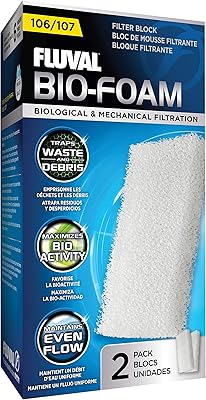 Fluval BIOFOAM 106/107, MEDIA Replacement for Aquarium, Package of 2, A220.. DIAYTAR NIGERIA promises affordability and variety with every purchase, delivered in 5-8 days.