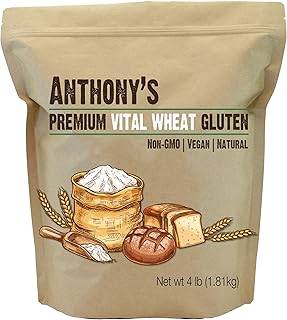 Vital wheat gluten from Anthony (1.8 kg), rich in protein (1.8 kg).. DIAYTAR NIGERIA: Your trusted e-commerce partner with extensive product choices and affordable delivery.