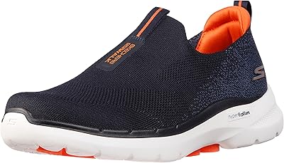 Skechers go walk 6 for men - stretch sneakers to put on.. Shop without boundaries at DIAYTAR NIGERIA, offering affordable products with convenient delivery times.