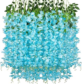 Artificial glycine vine flowers Package of 12 crowns suspended 44 "thick for celebration.. Be part of Nigeria’s most trusted online shopping experience — DIAYTAR Nigeria.