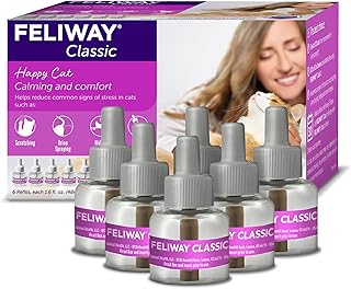 Solving pheromone for cat Feliway Classic, recharging 30 days - pack of 6.. DIAYTAR NIGERIA delivers what you want at prices you'll love, all within 5-8 days nationwide.