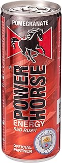 Power Horse Red Rush energy drink with a taste of grenade, 250 ml.. DIAYTAR NIGERIA: Where shopping meets satisfaction with affordable prices and reliable 5-8 day shipping.