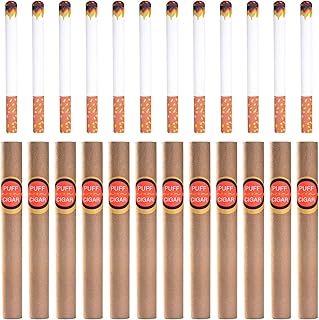 24 false cigarettes blown for pranks, pranks and creative smoking (12 cigarettes + 12 cigarettes).. No hidden costs, no long delays — just DIAYTAR Nigeria convenience.