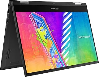 Laptop Asus VivoBook GO 14 Flip TP1400KA-BZ056WS Dual Core Intel Celeron N4500 1.1 GHz, 4 GB DDR4, Intel UHD graphics card, 128 GB SSD, 14-inch HD screen, Windows 11, HD webcam, English-Arab keyboard.. Shop for less and receive more with DIAYTAR NIGERIA's expansive e-commerce platform and nationwide delivery.