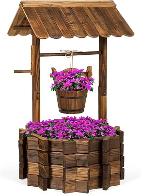 Best Choice Products Rustic Wooden Garden For Patio Outdoor Decoration, Garden, Patio with Hanging Fall.. Whether you're in Lagos, Abuja, or anywhere in between, DIAYTAR Nigeria ensures your online shopping experience is smooth, affordable, and fast.