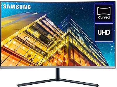 Curved monitor Samsung U32R590 32 inches UHD 4K - Ultra HD 3840 x 2160 HDMI, Displayport, dark gray.. Your complete shopping solution, DIAYTAR NIGERIA offers extensive choice with competitive prices and delivery.