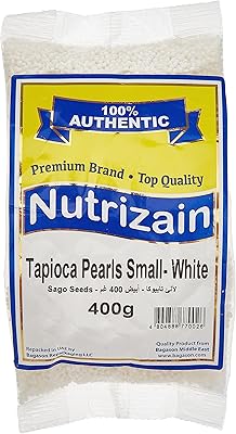Tapioca Nutrisan Sago Pearl seeds, small, 400 g.. Discover why millions choose DIAYTAR for affordable online shopping with delivery in just 5-8 days.