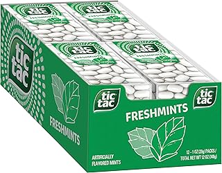 Mint Tic Tac, fresh mint (economic package of 12).. DIAYTAR NIGERIA: Bringing quality products to every Nigerian home at prices everyone can afford.