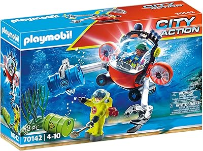 Playmobil City Action Sea Rescue 70142: Eco-Expedition with diving boat, from 4 years old.. Browse, shop, and receive — DIAYTAR Nigeria keeps it simple.