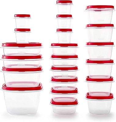 Rubbermaid food storage containers with easy plastic closure 42.. Order today, receive this week — shopping with DIAYTAR Nigeria is that simple.