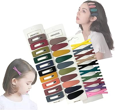 Inx 30 pieces hair clips for girls, children, women and ladies metal hair clips with geometric acrylic design, fashion hairstyle tools, hair accessories (A).. Nigeria's most diverse e-commerce platform delivers quality and affordability to your doorstep in 5-8 days.