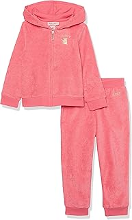 Set of 2 -piece hooded tracksuit pants for girls (lot of 2).. Reliable delivery, all over Nigeria — that’s DIAYTAR Nigeria promise.