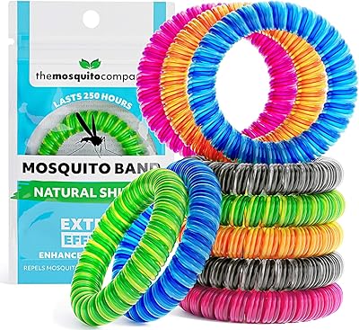 The Mosquito Company anti-mosquito bracelet, 10 repellent bands, double resistance, multi-boost anti-mosquito protections up to 250 hours of protection (multicolored).. Discover why DIAYTAR NIGERIA is the smart shopper's choice for affordable products delivered nationwide.