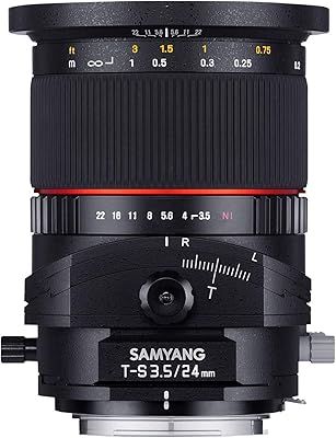 Samyang 24 mm F3.5 tilt lens for Canon cameras - Authorized distributor.. You deserve better shopping — choose DIAYTAR Nigeria today.