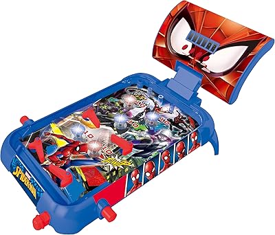 Lexi Book Spider-Man electronic flipper game for children and family, LCD screen and light and sound effects, blue/red, JG610SP.. Discover the joy of choice with DIAYTAR NIGERIA's extensive selection and budget-friendly shipping.