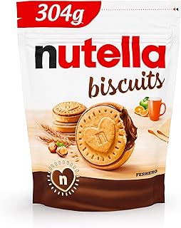 Biscuits ferero nutella 304 grammes.. DIAYTAR NIGERIA: Where affordability meets variety, with thousands of products delivered in less than 8 days.