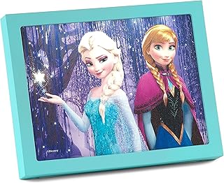Disney Film The Frozen - Photo LED Elsa and Anna - works on 23 x 18 cm batteries.. DIAYTAR NIGERIA revolutionizes e-commerce with our affordable prices and dependable delivery timeframes.