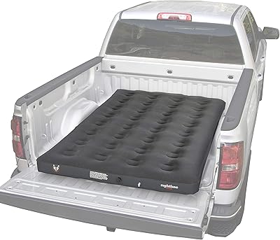 Pneumatic mattress for Rightline Gear truck bed, full size 110m10 (5.5 feet to 8 feet bed) gray gray.. Your digital shopping destination, DIAYTAR NIGERIA combines variety with affordability and quick delivery.
