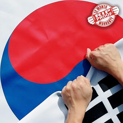 Flag inly South Korea Size 3 x 5 feet of Fly Breeze - Bright colors and resistant to discoloration and UV rays - Fabric and double seam header - Korean national flags Size S polyester with copper eyelets 3 x 5 feet.. Shop with confidence at Nigeria's leading affordable e-commerce platform with reliable delivery services.
