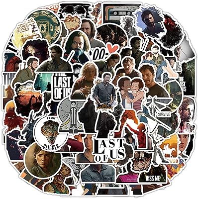 TV Joel Ellie The Last of Us Set of Waterproof Stickers for Laptop, Book, Laptop, Car, Motorcycle, Skateboarding, Luggage, Skateboarding, Luggage by PJKT.. Shop across boundaries with DIAYTAR NIGERIA's comprehensive catalog delivered nationwide at budget rates.