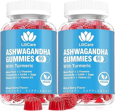 Invidil Ashwagandha Gummies Pack of 2, food supplement to the extract of Ashwa Bio 2000 mg for women and men - 120 pieces.. DIAYTAR NIGERIA brings satisfaction with every purchase through affordable prices and prompt shipping.