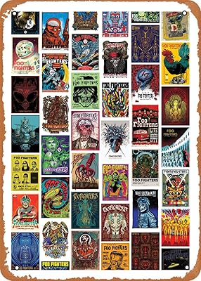 Eicoco posters Foo Fighters Foo Fighters Metal Plate 8 "X 12" Retro Wall Decoration Vintage.. Discover shopping reimagined with DIAYTAR NIGERIA's extensive catalog and 5-8 day delivery service.