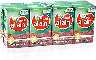Tomato paste al ain tetra pak - 135 g, packet of 7+1 width.. Discover the convenience of DIAYTAR NIGERIA's vast e-commerce platform with delivery in just 5-8 days.