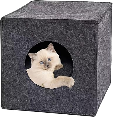 Cat Banana Home Foldable Niche Folded Cave Felt With Pillow.. Experience the convenience of online shopping with DIAYTAR NIGERIA's reliable 5-8 day delivery service.