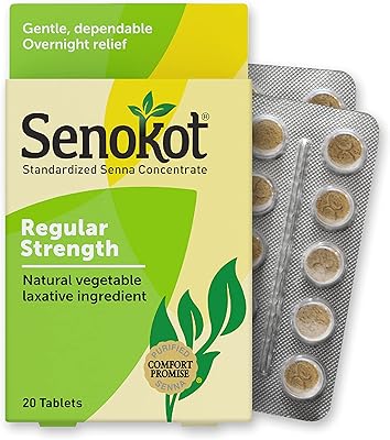 Sinokot natural botanical soothing ingredients, 20 tablets (package of 1).. Shop for everything you need at DIAYTAR NIGERIA, with budget-friendly prices and quick delivery.