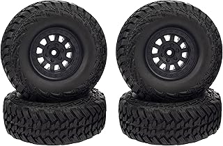4 pieces 1.9 "4.6"/118 mm Nylon plastic wheels with integrated 12 mm fixing for Rock Crawler AXIAL SCX10 SCX10 II 90046 Traxxas TRX4 RC4WD D90 (Black).. Your trusted e-commerce destination, DIAYTAR NIGERIA offers extensive variety with reliable shipping.