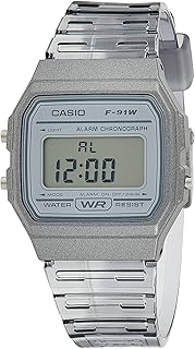 Digital Watch Unisex Casio F-91WS-8DF for young people, gray.. Discover a world of affordable shopping with DIAYTAR NIGERIA's vast marketplace delivered to you in days.