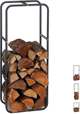Relaxday log support stacking tool on interior and outdoor steel wheels.. DIAYTAR NIGERIA: Your one-stop e-commerce destination with affordable prices and nationwide delivery in 5-8 days.